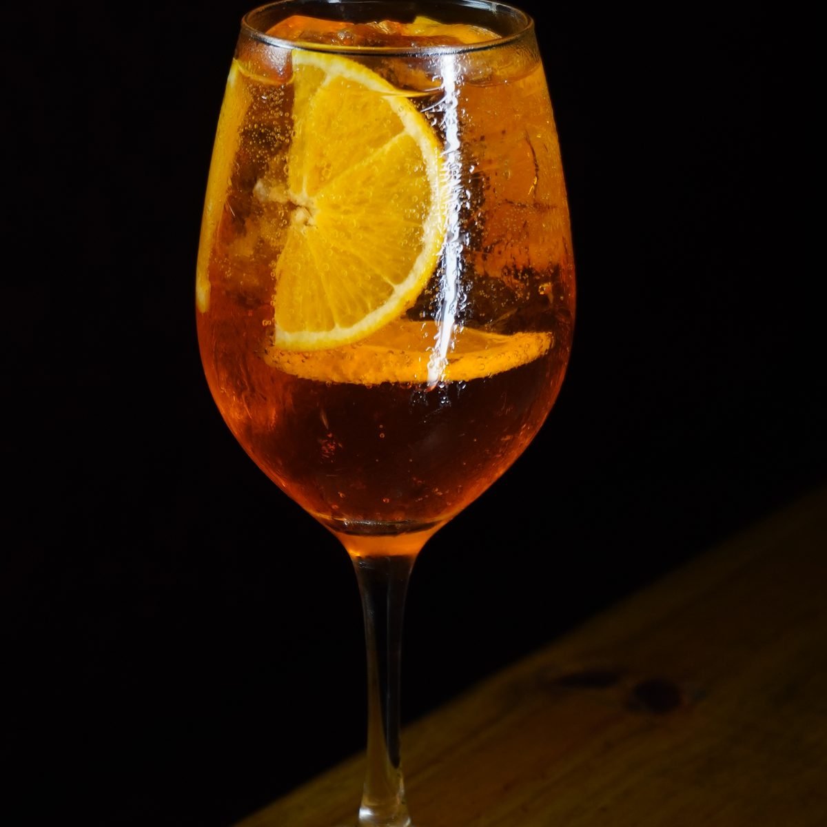 Aperol Spritz na taça